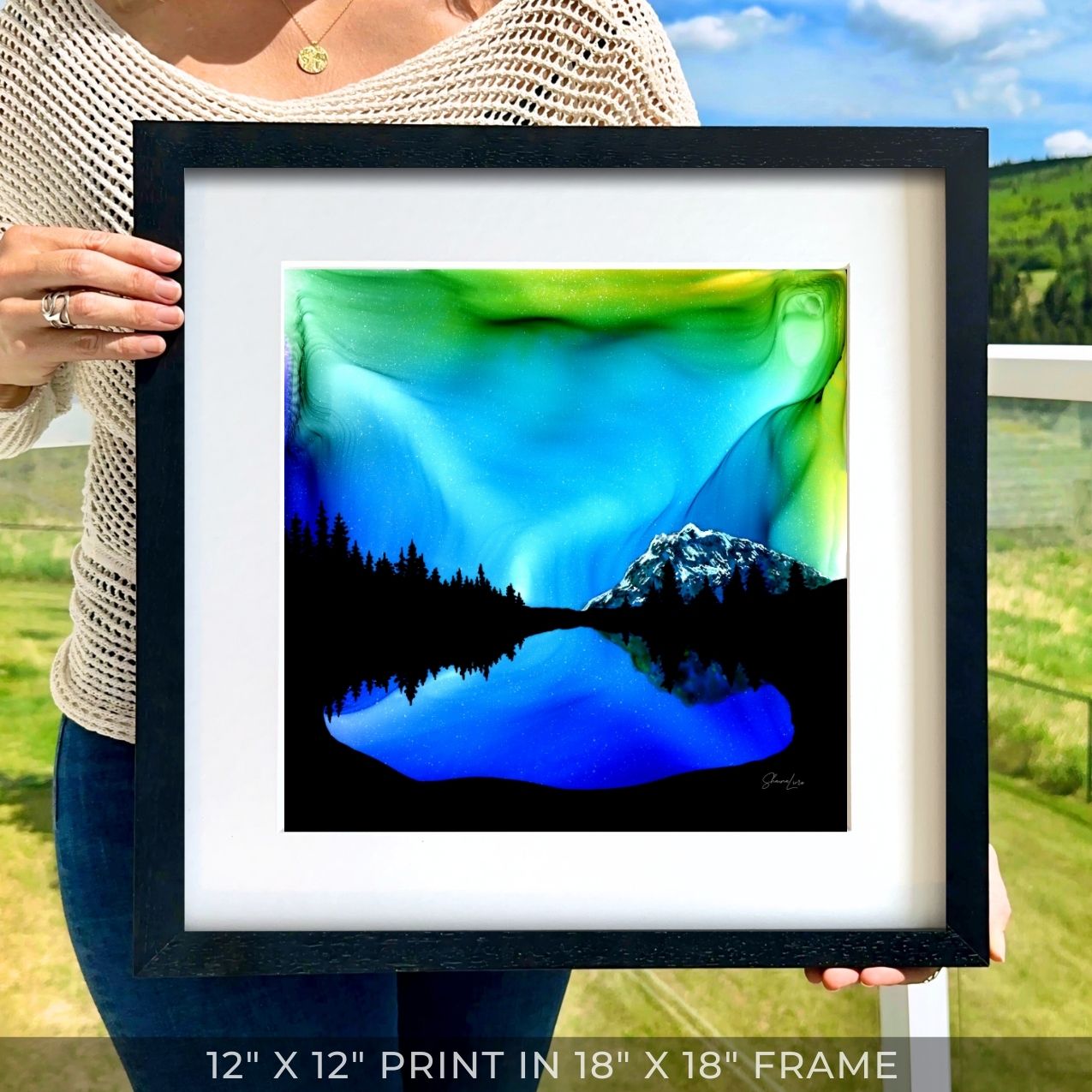 Wandering Reflections - Fire Art Print