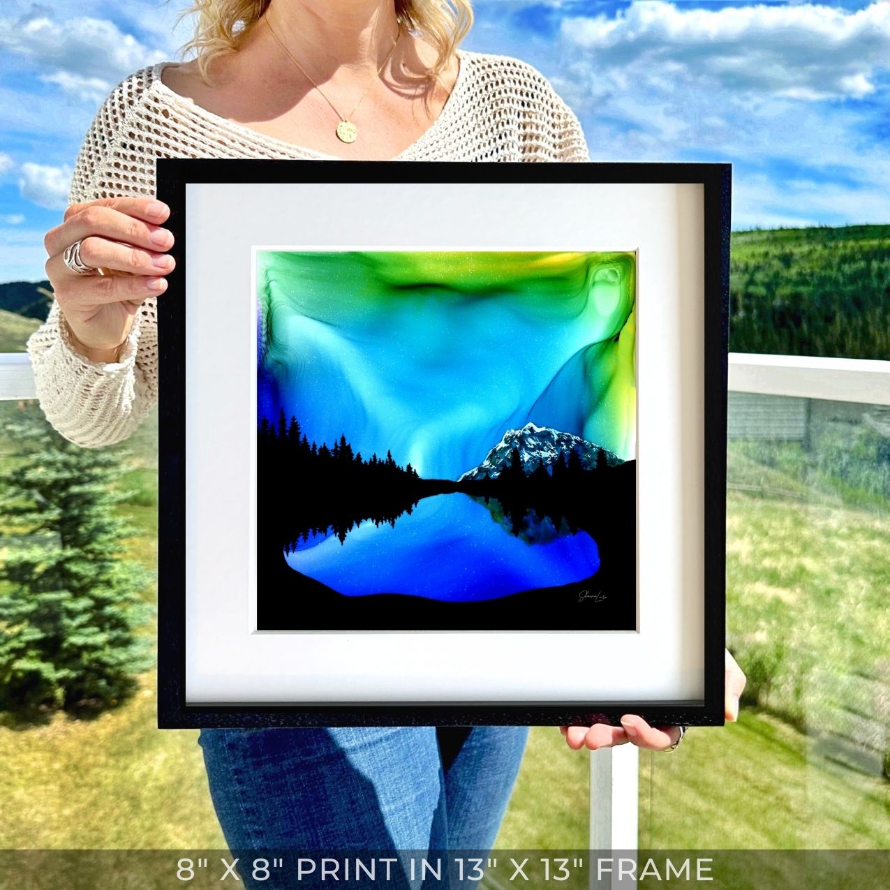 Wandering Reflections - Fire Art Print