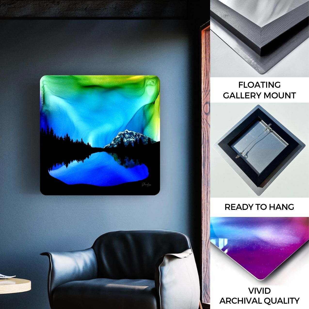 Wandering Reflections - Fire Art Print
