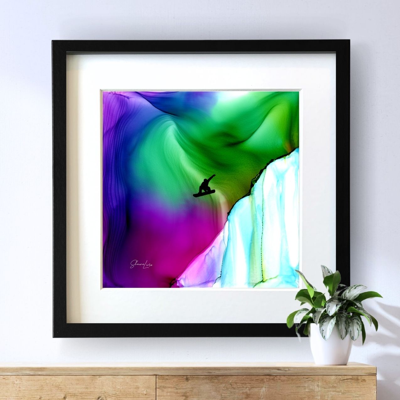 Weightless - Fire Art Print