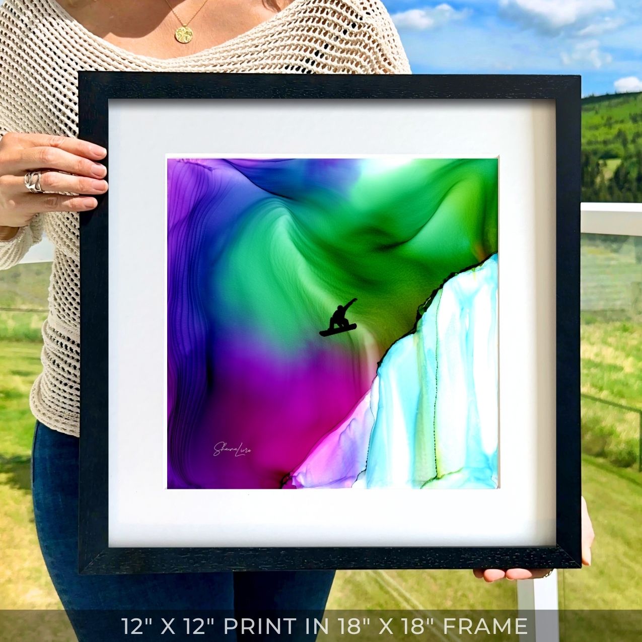 Weightless - Fire Art Print