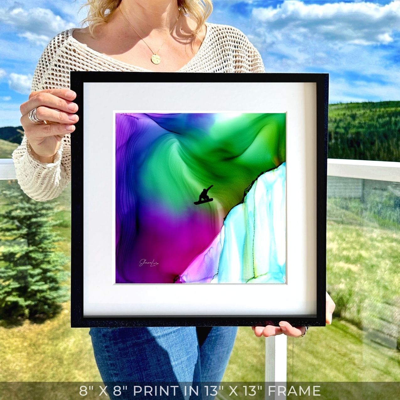 Weightless - Fire Art Print