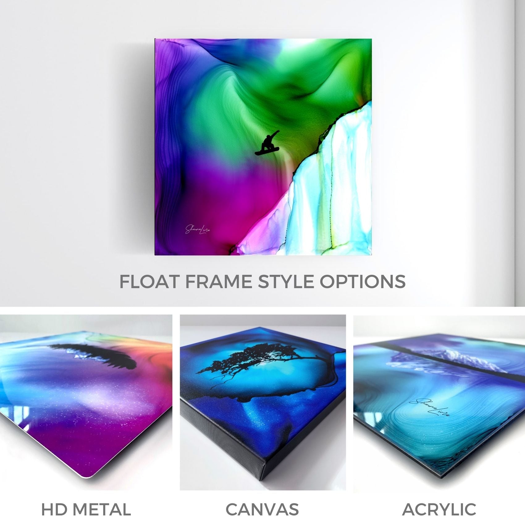 Weightless - Fire Made Art Print
