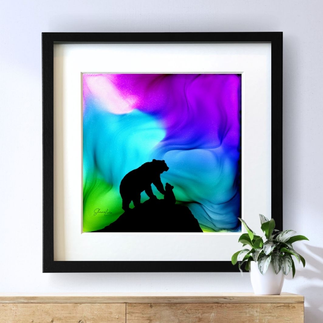 Wide Eyed Wonder - Fire Art Print