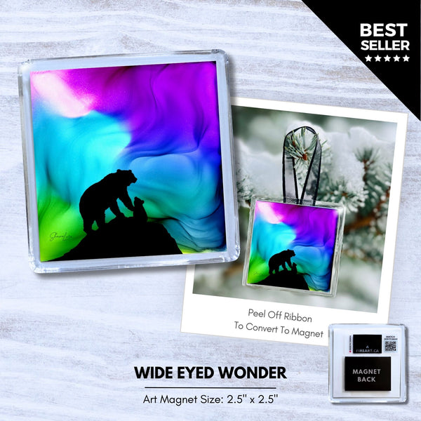 Wide-Eyed Wonder 2-In-1 Ornament & Magnet - Wholesale