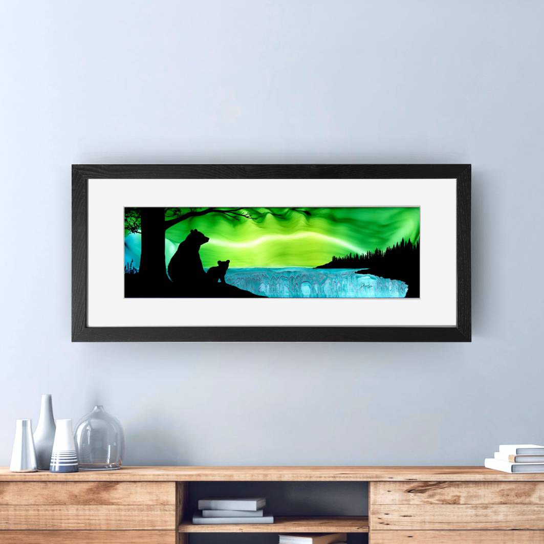 Wild Serenity - Fire Made Art Print