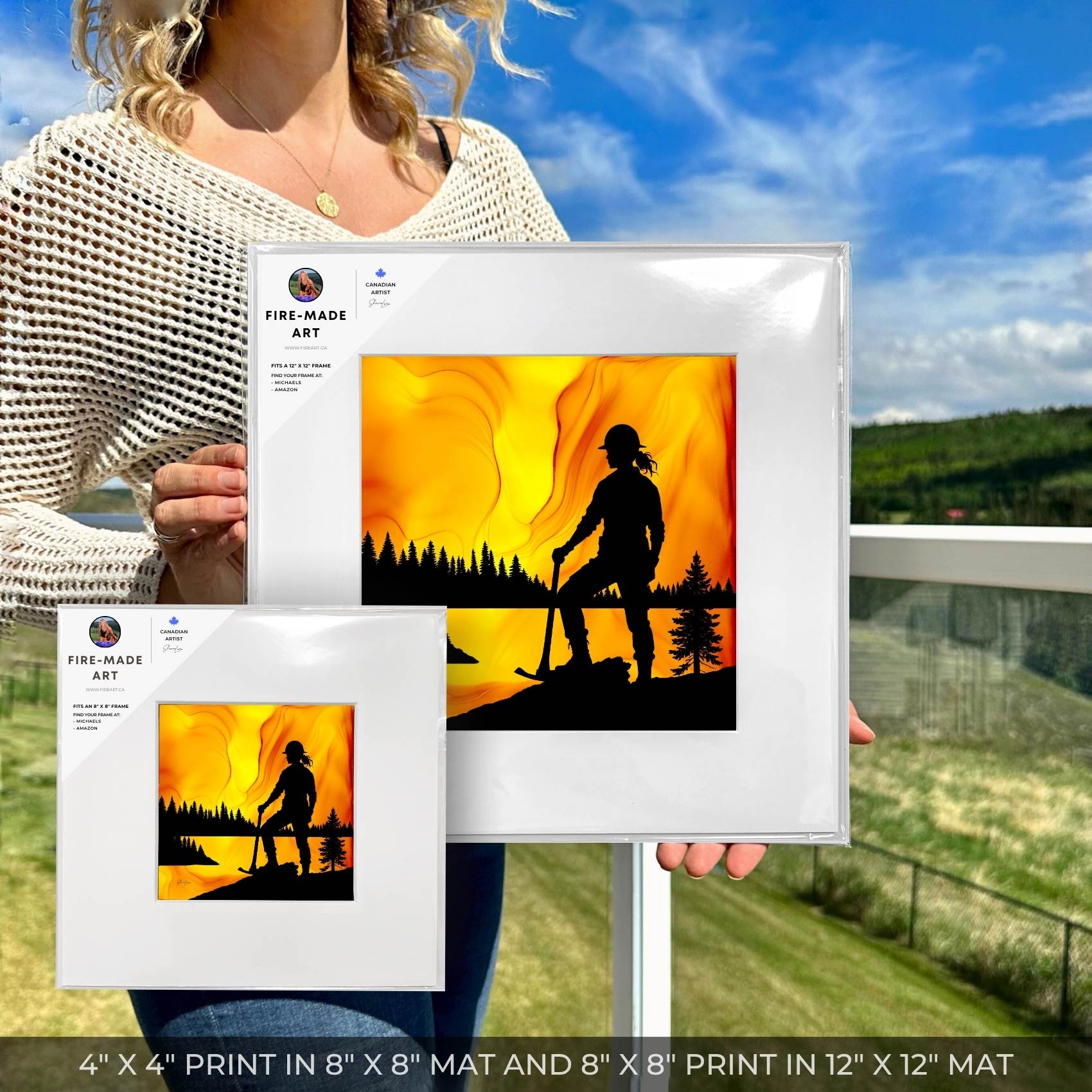 Wildland Warrior - Fire Art Print