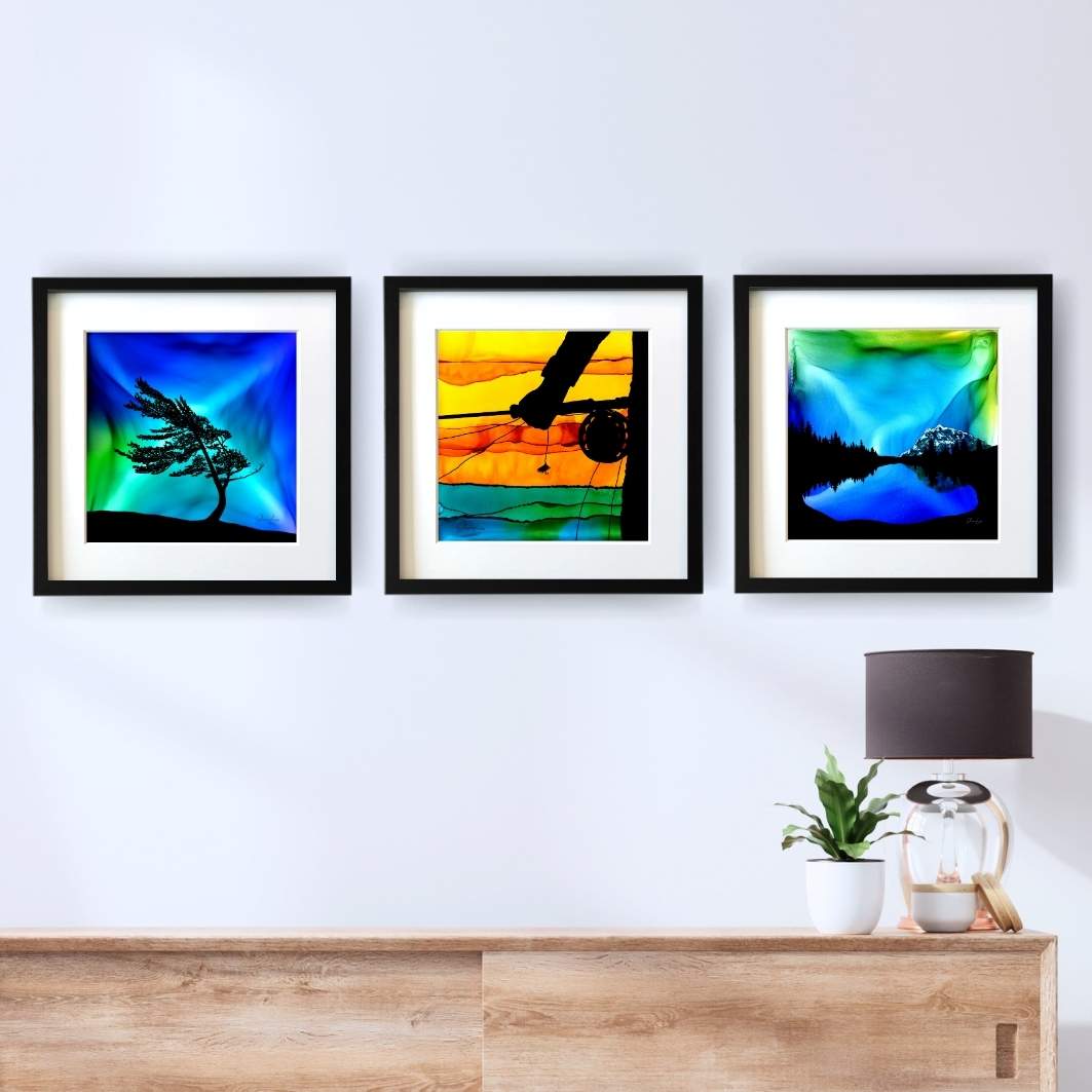 Windswept Glory - Fire Art Print