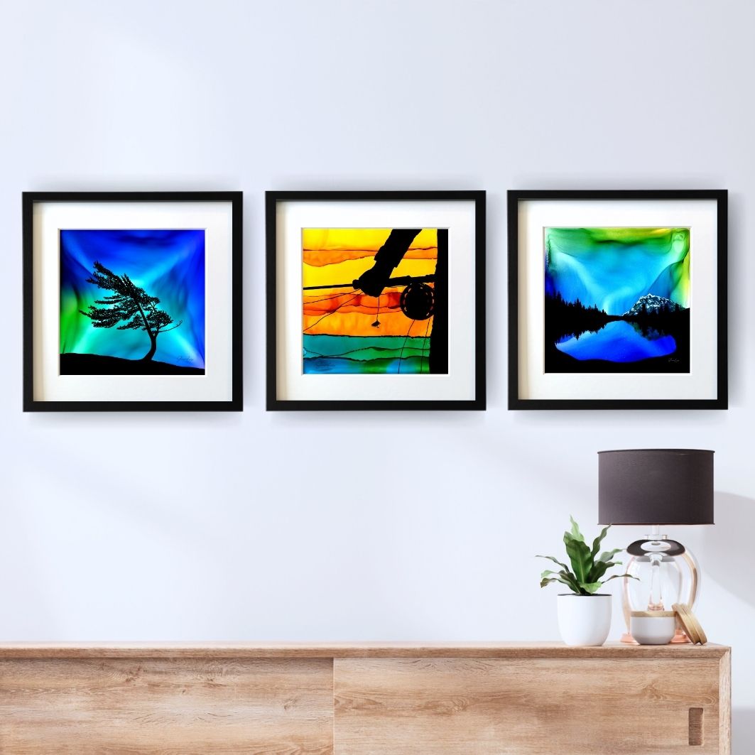 Windswept Glory - Fire Art Print