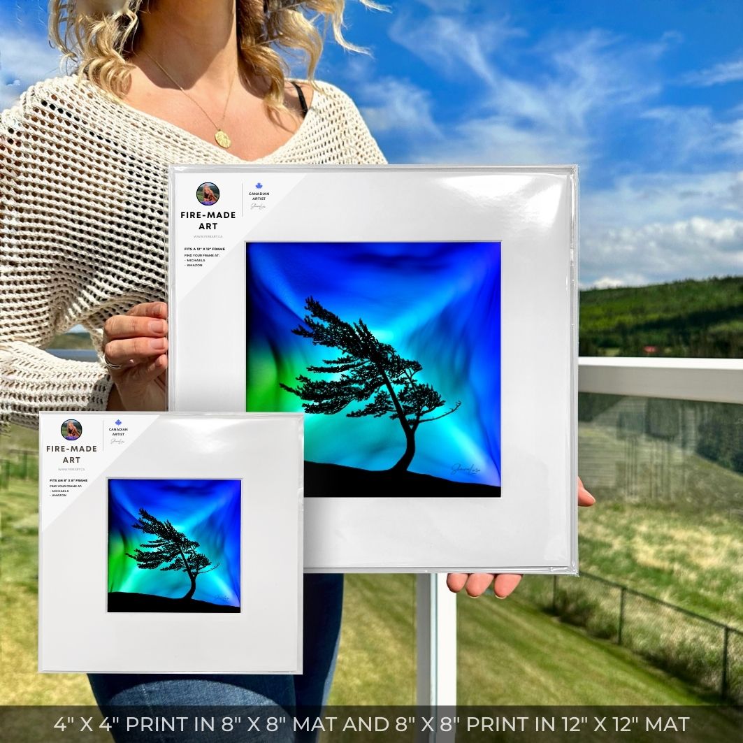 Windswept Glory - Fire Art Print