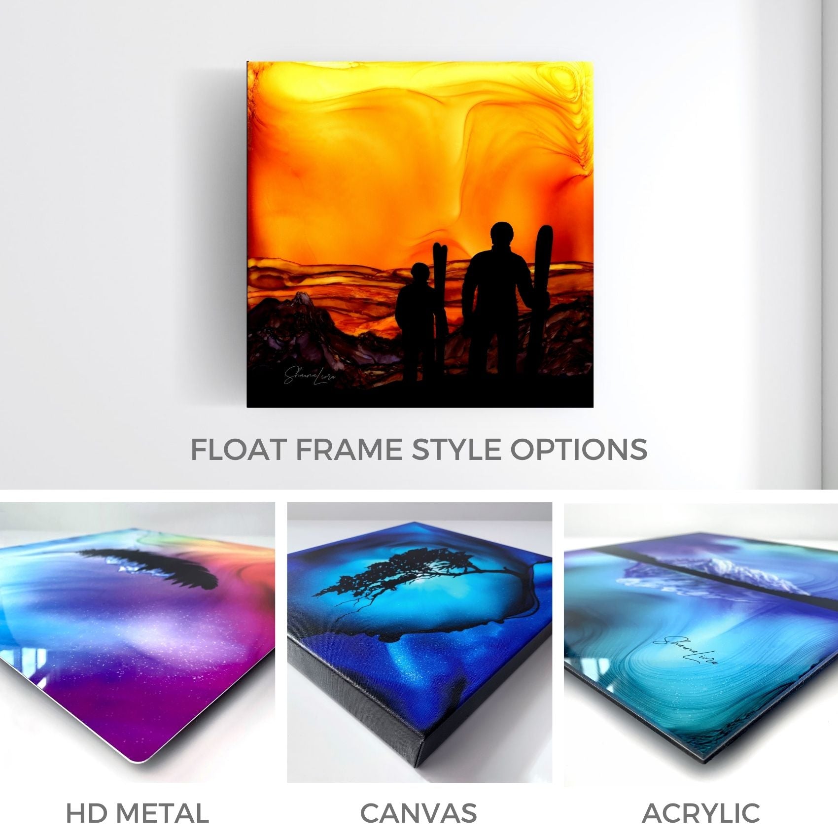 With Morning Comes Adventure - Fire Made Art Print