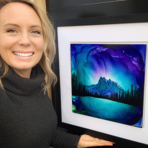 Emeralds Radiance - Fire Made Art By Shauna Liora