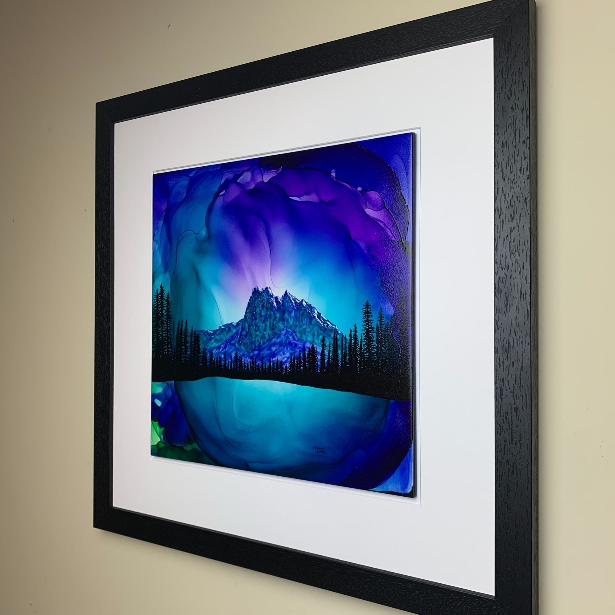 Emeralds Radiance - Fire Made Art By Shauna Liora