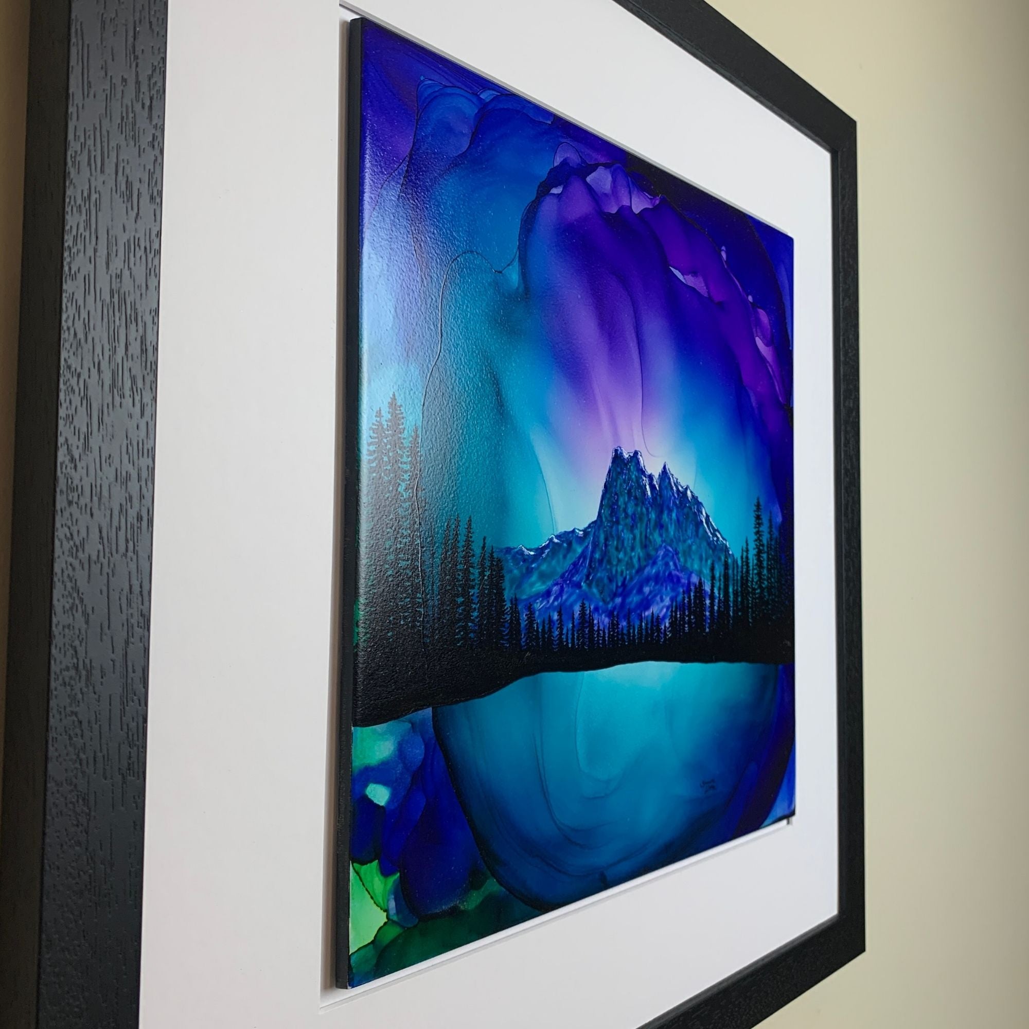 Emeralds Radiance - Fire Made Art By Shauna Liora