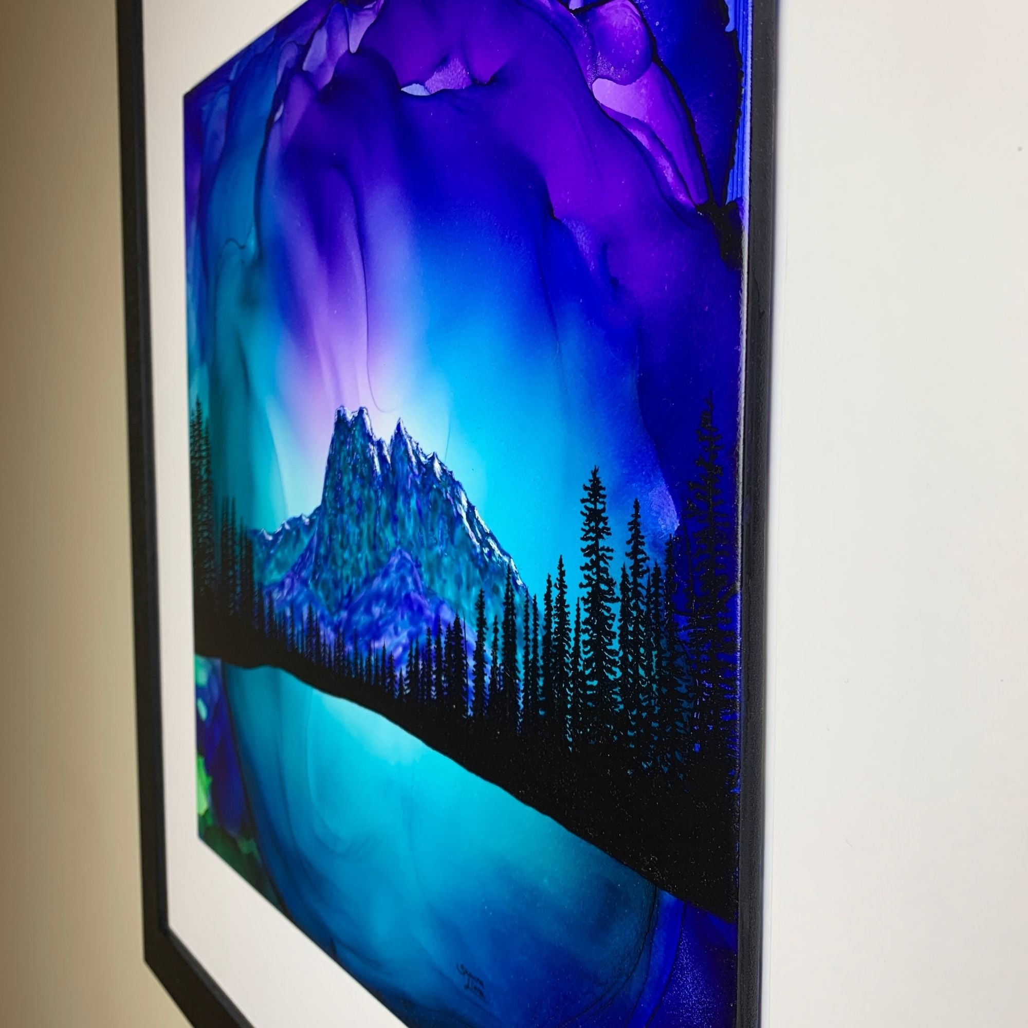 Emeralds Radiance - Fire Made Art By Shauna Liora