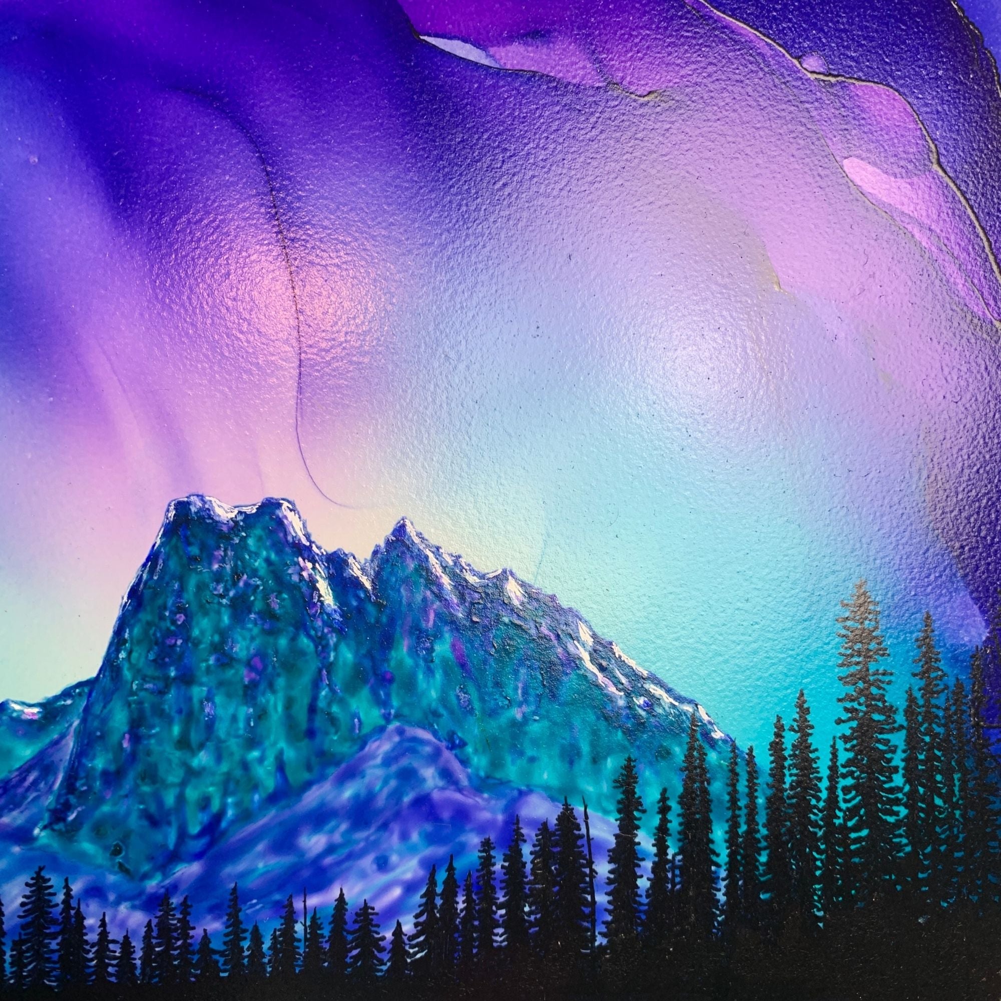 Emeralds Radiance - Fire Made Art By Shauna Liora