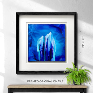 I Am Strong - Fire Made Art By Shauna Liora 