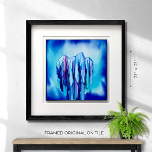 I AM Blessed - Fire Made Art By Shauna Liora