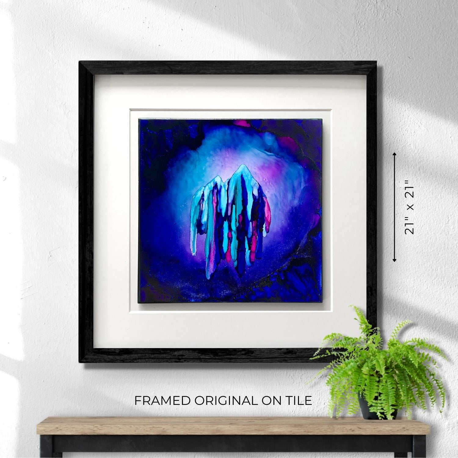 I AM Brave - Fire Made Art By Shauna Liora 