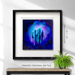 I AM Brave - Fire Made Art By Shauna Liora 