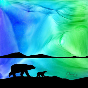 IntoThePolarNight-FireMadeArtByShaunaLiora