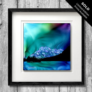 MountRundleAurora-FireMadeArtByShaunaLiora