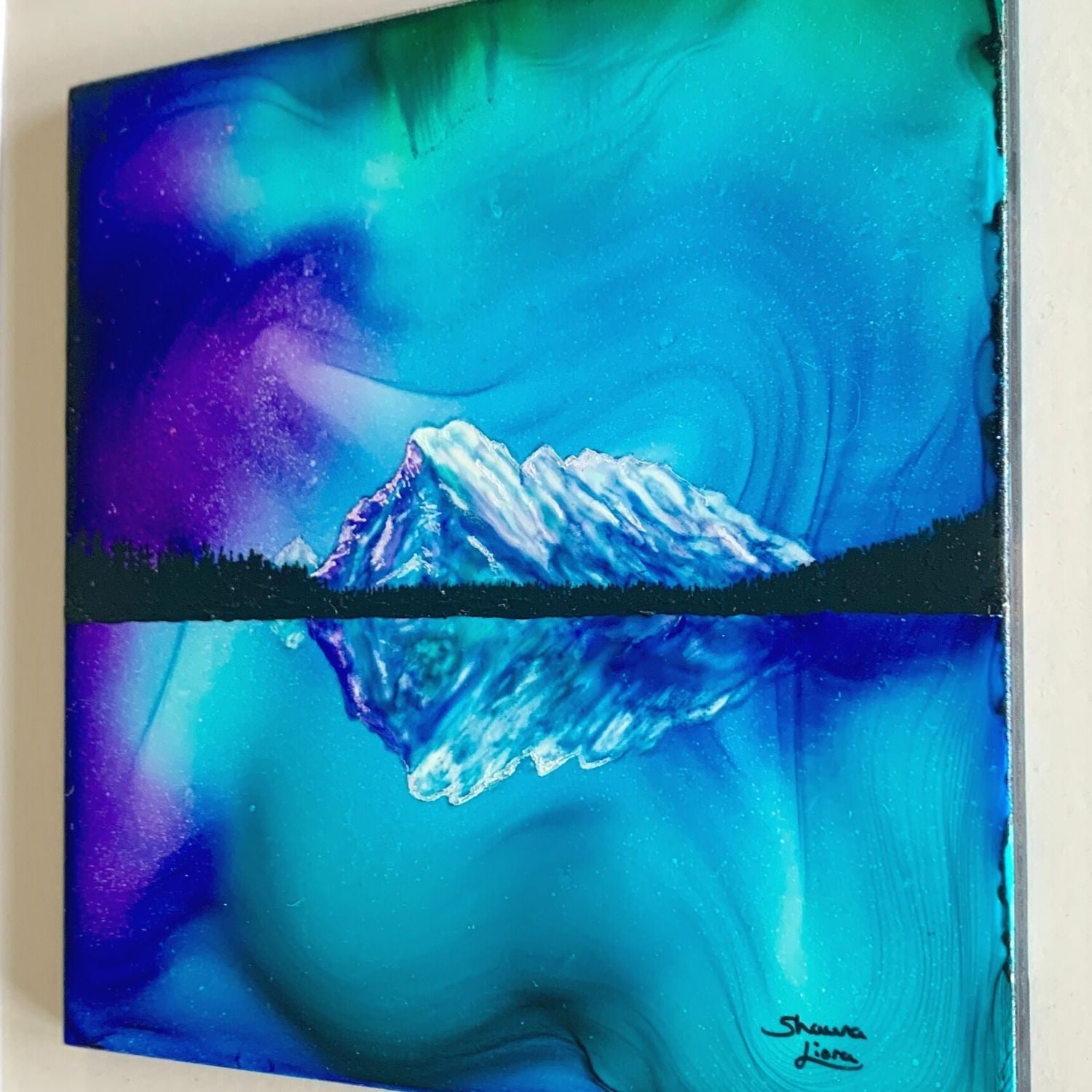 MountRundleReflections-FireMadeArtByShaunaLiora